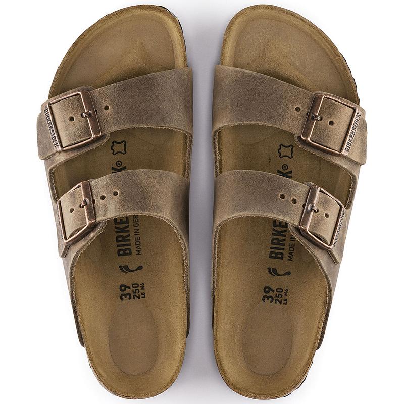 Arizona Birkenstock Oiled Kozene Damske Hnede | SK 41BEX